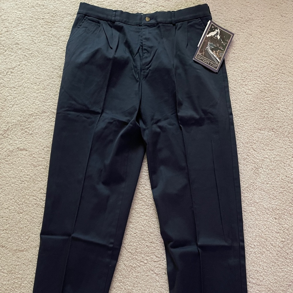 New Sportif stretch twill travel pants